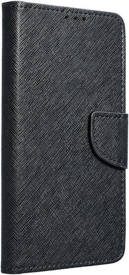 Fancy Buchen Sie Silikon / Leder Schwarz (Samsung A25 5G)