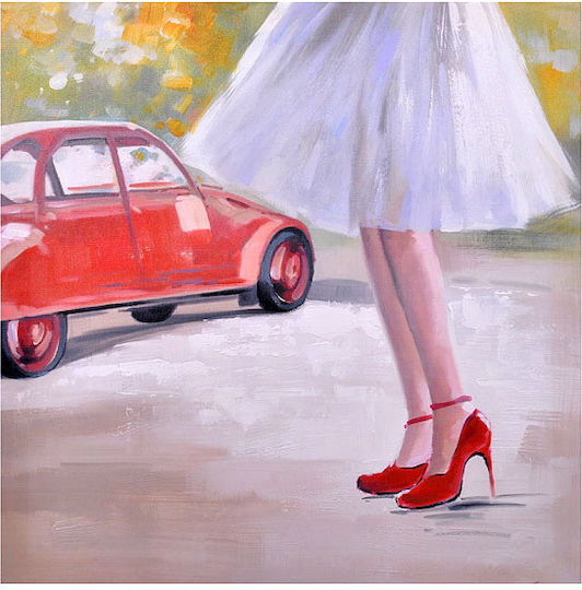 Painting on Canvas 50x50cm