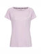 Puma Favorite Women's Athletic Blouse Short Sleeve Lilacc