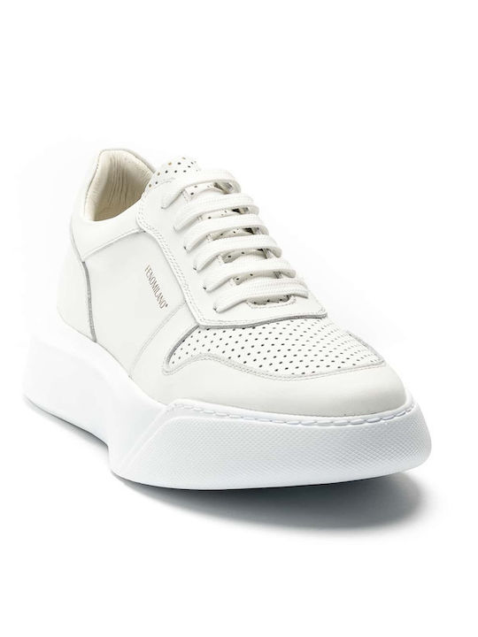 Fenomilano Herren Sneakers Weiß