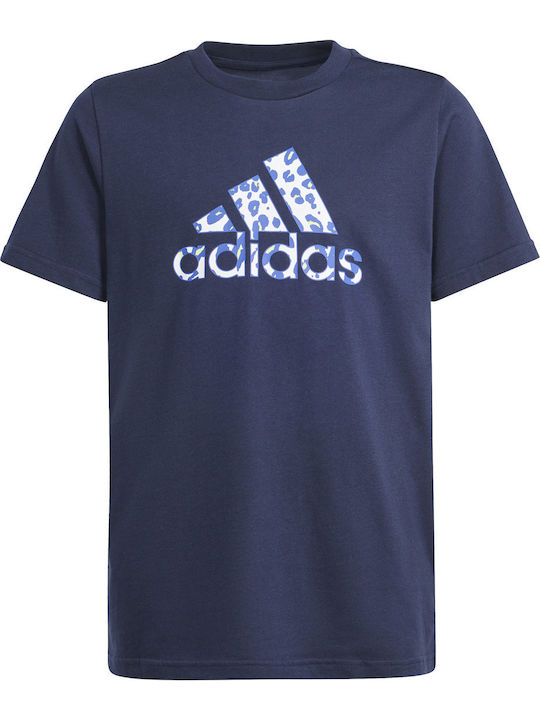 adidas Παιδικό T-shirt Navy Μπλε ANIMAL