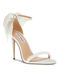 Fabric Women's Sandals Beige