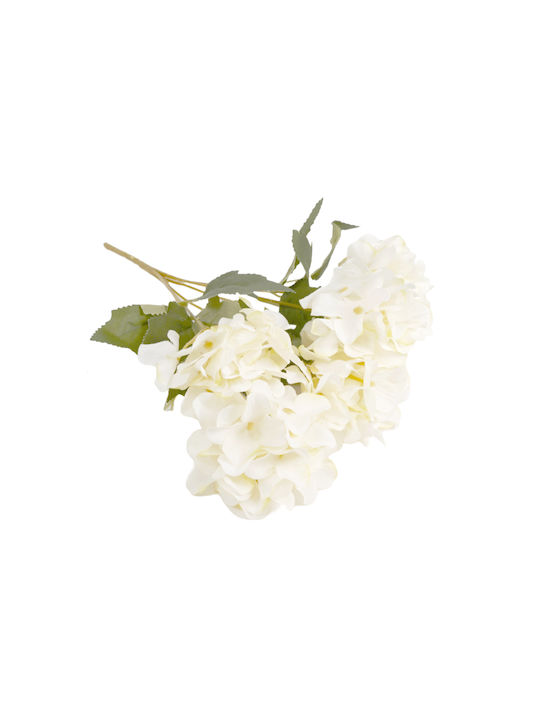 Bouquet of Artificial Flowers Hydrangea White 30cm 1pcs