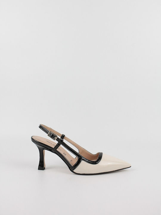 Wall Street Beige Heels