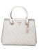 Guess Noelle Satchel Women's Bag Hand Beige