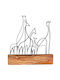 Aberto Design Raumdekoration aus Metallisch 30x3.5x35cm 1Stück