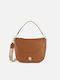 Alviero Martini 1a Classe Leather Women's Bag Shoulder Tabac Brown