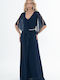 Siderati Maxi Dress Blue