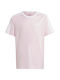 Adidas Kids Blouse Short Sleeve Pink