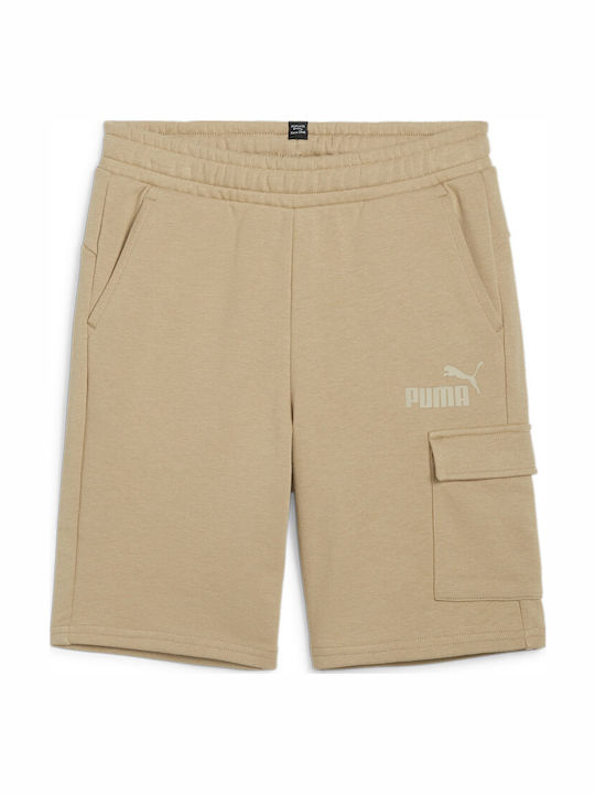 PUMA Kids' Athletic Shorts/Bermudas Jr Ess Beige