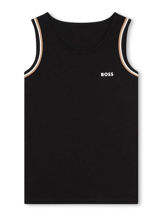 Hugo Boss Kids Blouse Sleeveless Black