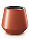 Next Heos Planter Plastic Copper 39.5x39.5x35cm.