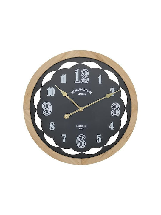 Fylliana Wall Clock Black Ø60cm