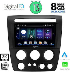 Digital IQ Ηχοσύστημα Αυτοκινήτου Hummer H3 2005-2009 (Bluetooth/USB/AUX/WiFi/GPS/Apple-Carplay/Android-Auto) με Οθόνη Αφής 9"