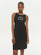 Karl Lagerfeld Sommer Mini Kleid Black