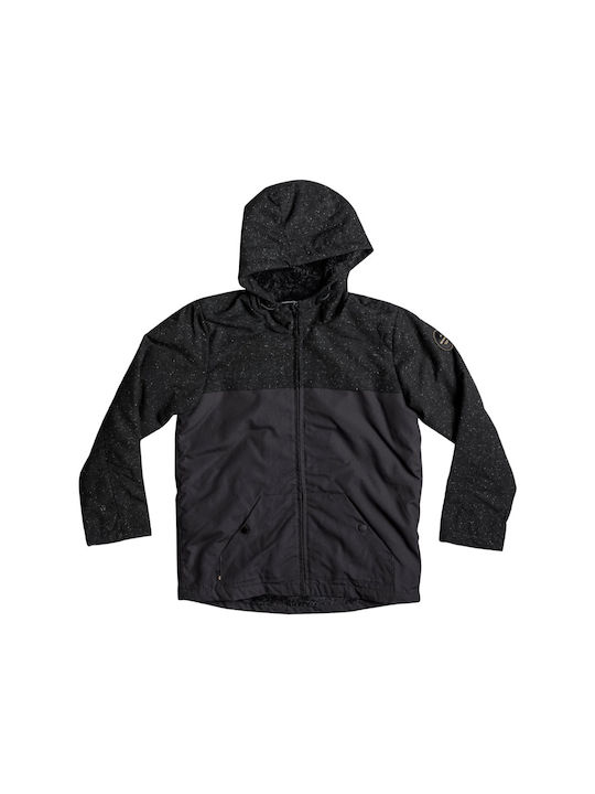 Quiksilver Kids Casual Jacket with Hood Black