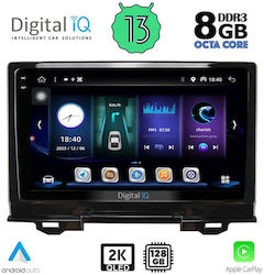 Digital IQ Ηχοσύστημα Αυτοκινήτου για Honda HR-V 2021> (Bluetooth/USB/AUX/WiFi/GPS/Apple-Carplay/Android-Auto) με Οθόνη Αφής 9"