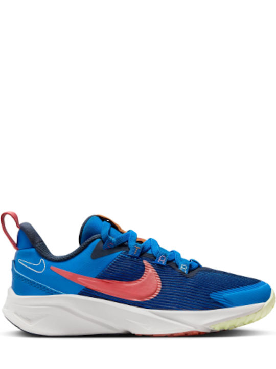Star Runner Star Runner 4 NN Kids Sports Shoes Running with Laces Light Photo Blue / Summit White / Thunder Blue / Adobe