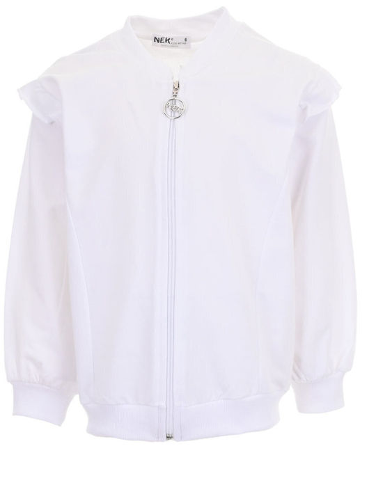 Nek Kids Wear Kids Cardigan White