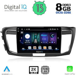 Digital IQ Sistem Audio Auto pentru Honda Conformitate 2008-2013 (Bluetooth/USB/AUX/WiFi/GPS/Apple-Carplay/Android-Auto) cu Ecran Tactil 9"