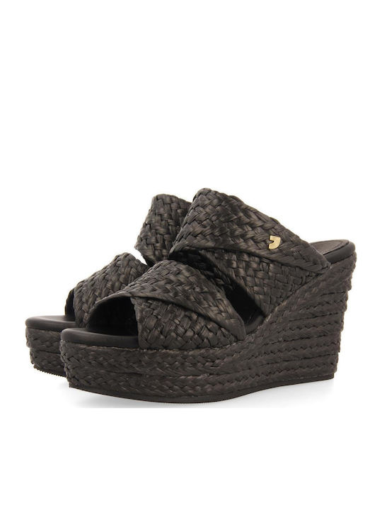 Gioseppo Women's Leather Platform Wedge Sandals...