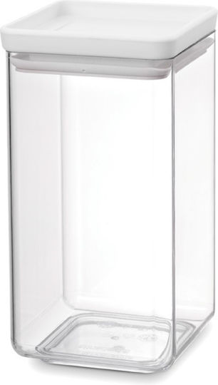 Brabantia Ваза за Обща Употреба с Капак Пластмасова Сива 1600ml