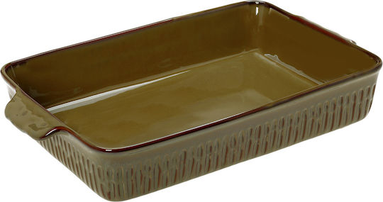 Cryspo Trio Ceramic Rectangular Heat-Resistant Cookware 36x23x7cm