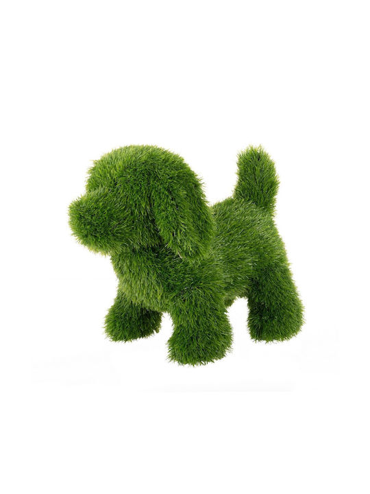 BigBuy Decorative Dog made of Plastic 23x35x33cm 1pcs