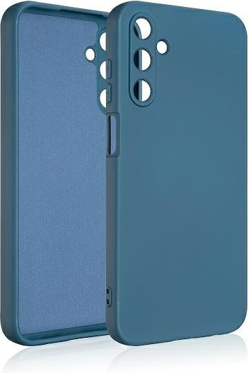 Beline Umschlag Rückseite Silikon Blau (Galaxie A15)