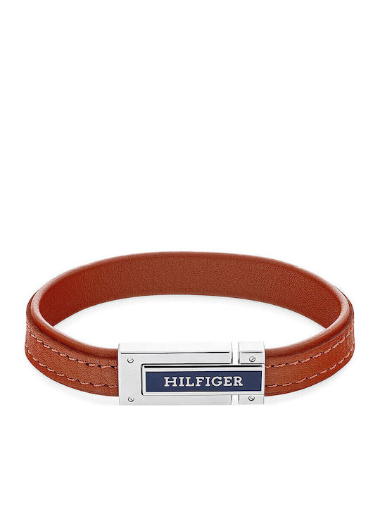 Tommy Hilfiger Herren Leder Armband 19cm
