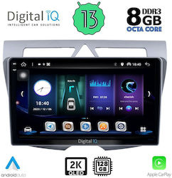 Digital IQ Car-Audiosystem für Kia Picanto 2008-2011 (Bluetooth/USB/AUX/WiFi/GPS/Apple-Carplay/Android-Auto) mit Touchscreen 9"