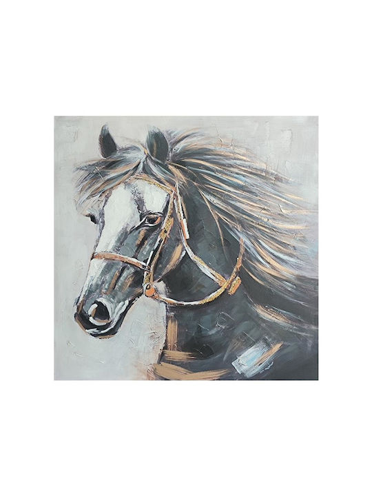 Fylliana Horse Картина Платнен 100x100см