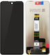 Οθόνη mit Touch-Mechanismus für Xiaomi Redmi 12 (Schwarz)
