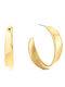 Calvin Klein Earrings Hoops made of Steel Gold Plated