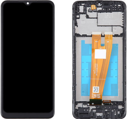 Οθόνη με Μηχανισμό Αφής και Πλαίσιο για Samsung Galaxy A04 A045 (Μαύρο)
