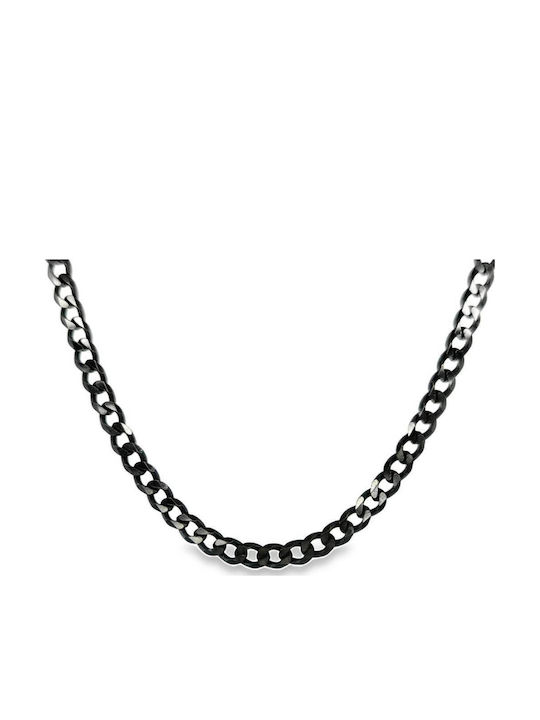 Drandakis Silver Chain Neck Thin Thickness 4.5mm