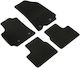 Lampa Set of Front and Rear Mats 4pcs for Renault Arkana Black