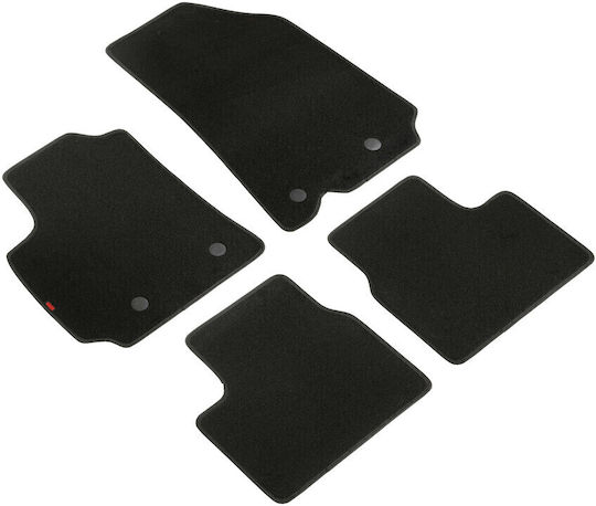 Lampa Set of Front and Rear Mats 4pcs for Renault Arkana Black