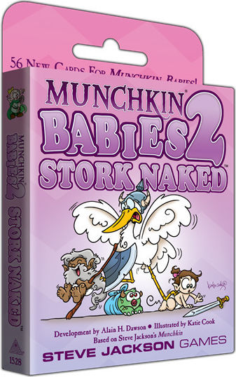 Extensie de Joc Munchkin Babies 2: Stork Naked pentru 3-6 Jucători 14+ Ani (EN) Steve Jackson Games