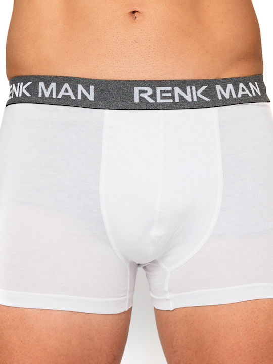 Men's Boxer White