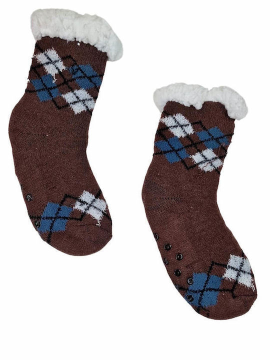 Senses Kids' Slipper Socks Coffee