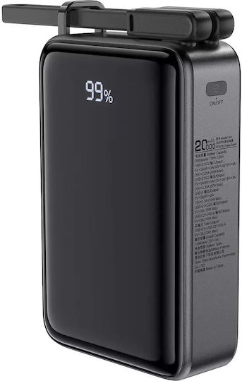 Power Bank 20000mAh 67W Power Delivery Black