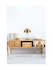 Opviq Table Lamp for Socket E27 with Yellow Shade and Base