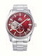 Orient Contemporary Ceas Bărbătesc 40.8mm Automat cu Argintie Brățară Metalică