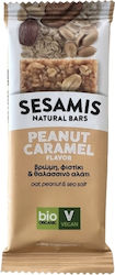 Sesamis Natural Bars Με Βρώμη,φυστίκι,θαλασσινό Αλάτι 34gr