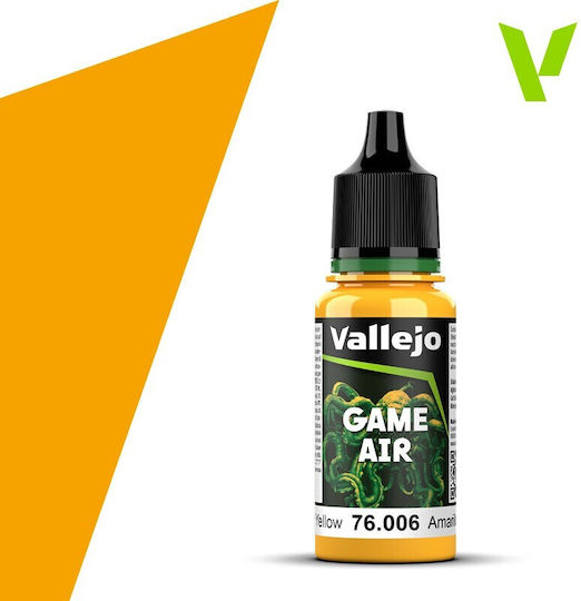 Acrylicos Vallejo Χρώμα Μοντελισμού Sun Yellow 18ml