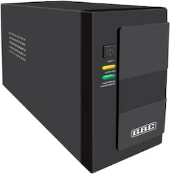 GBC V800 UPS 800VA 480W με 3 Πρίζες