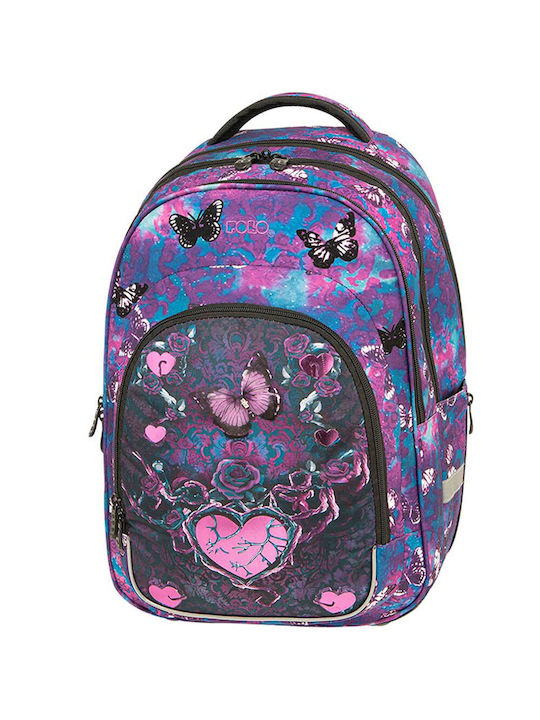 Polo Ace School Bag Backpack Elementary, Elementary in Purple color 28lt 2024