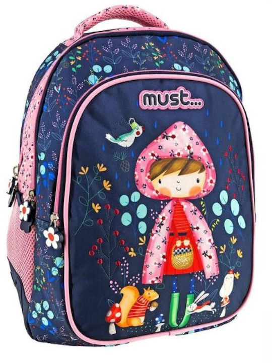 Must Schulranzen Rucksack Junior High-High School Mehrfarbig 25Es