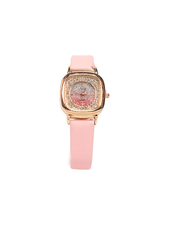 Nora's Accessories Uhr in Rosa Farbe